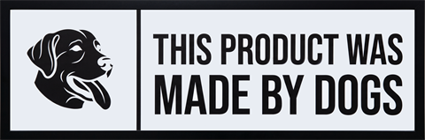 This product was made by DOGS